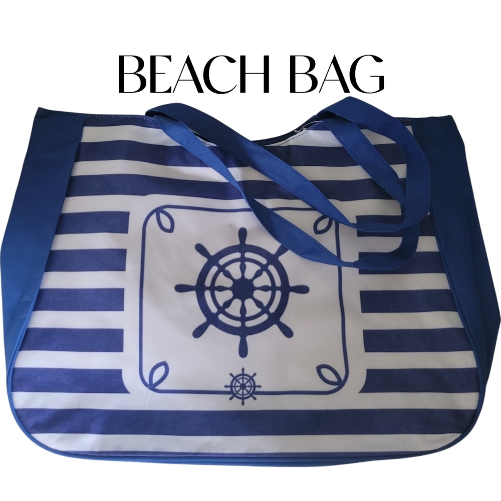 NWot COASTAL TOTE/BEACH BAG 💙